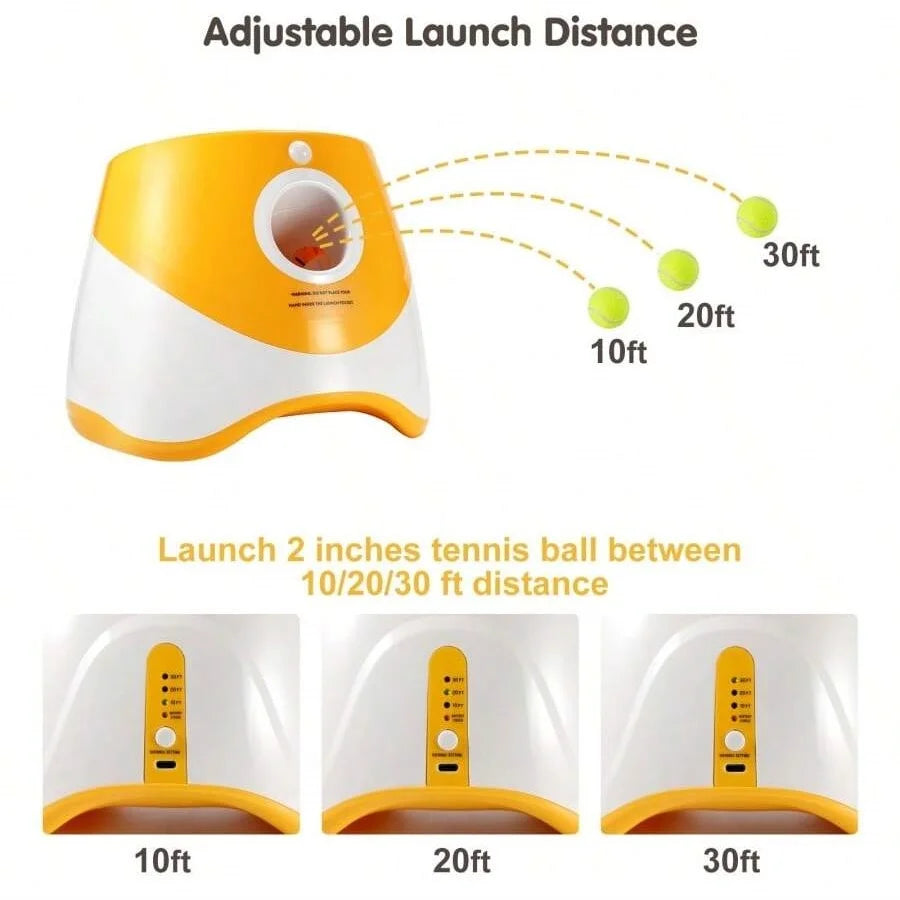 Pet Dog Automatic Ball Launcher Chase Toy