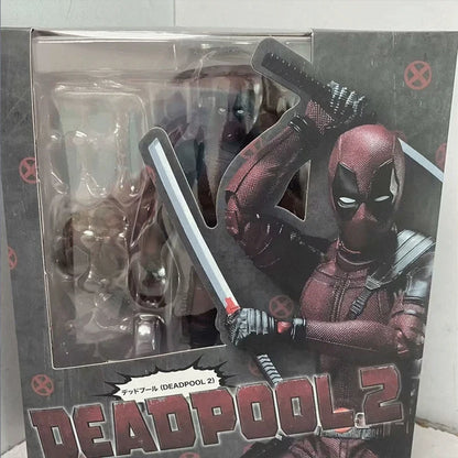 Shf Deadpool Ml X-Men Anime Figures Deadpool 2 Action Figurine 16cm PVC Model GK Statue Collection Room Decoration Toy Kid Gifts