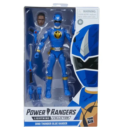 Hasbro Power Rangers Dino Thunder Blue Ranger 6 Inch Premium Collectible Action Figure Toy