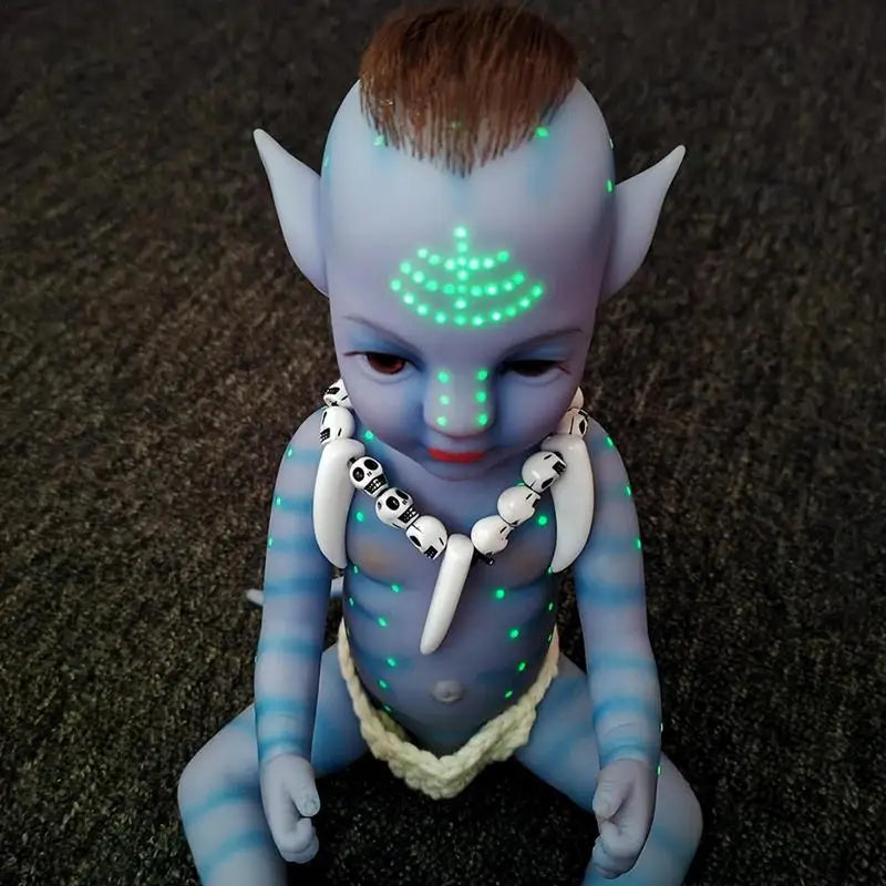 Realistic Luminous Avatar Reborn Doll Kids Toys Baby Room Decoration Accessories Lifelike Rebirth Avatar Baby Doll Children Gift