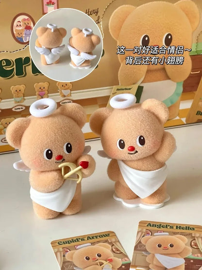 Butter Bear Business Day Series Blind Box Anime Figure Cartoon Cute Toy Mystery Box Collection Doll Ornament Girl Surprise Gifts