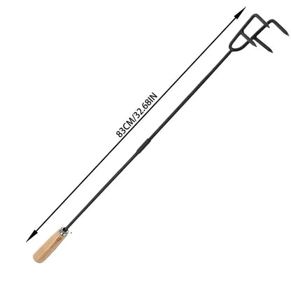 Outdoor Fire Poker Portable Fireplace Poker Tool Fire Pit Poker For Outdoor Camping 33 Inch Fireplace Poker Tools Fire Poker
