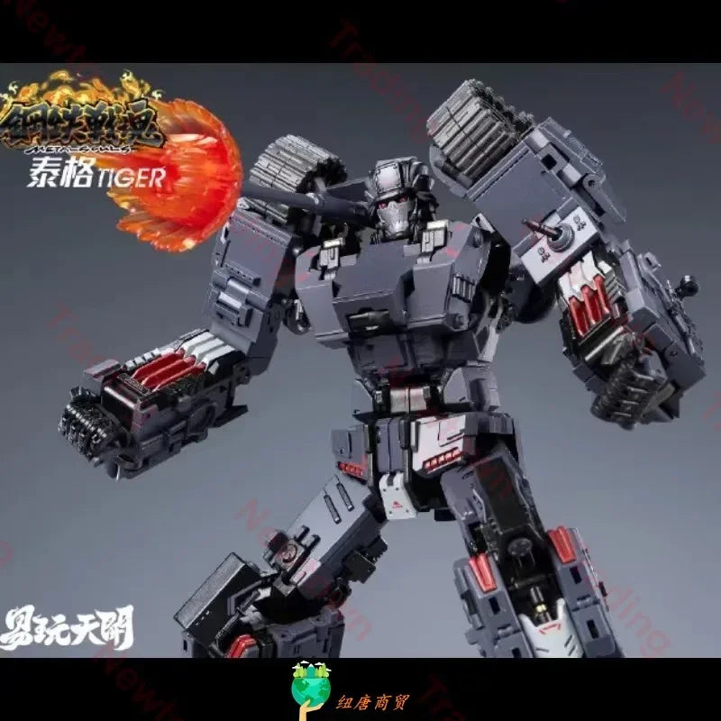 【IN STOCK NOW】TOYSEASY Transformation YW2412 YW-2412 Tiger Tank TETAL Steel War Soul Action Figure
