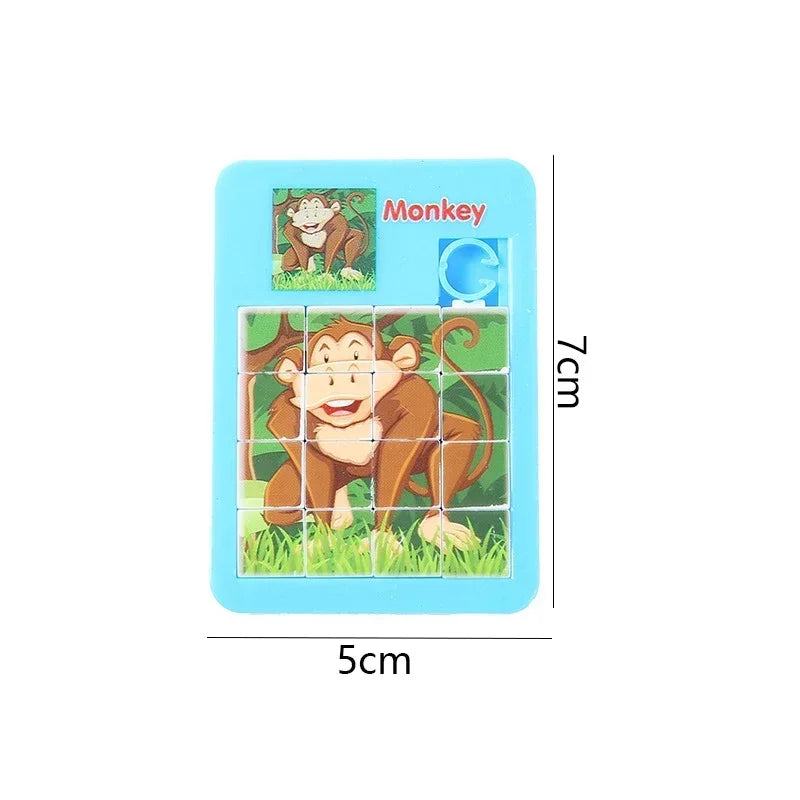 10/5/3/2/1PCS Cartoon Animal Jigsaw Puzzles Baby Early Educational Developing Toys for Children Birthday Funny Gifts Kids