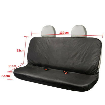 Waterproof Car Rear Back Seat Cover, Universal
