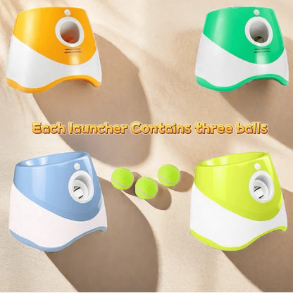 Pet Dog Automatic Ball Launcher Chase Toy