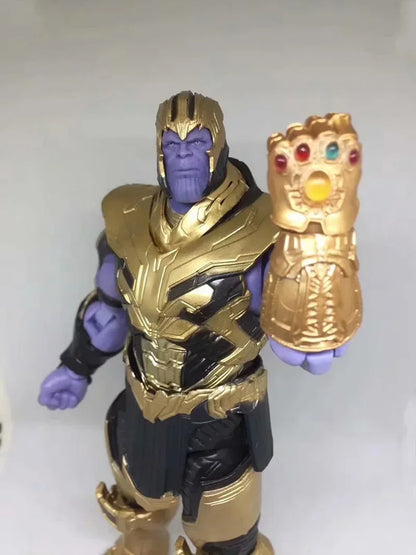 Marvel Movie Of The Avengers Infinity War BJD Action Figures Thanos Cool  Model Doll Collection Kids  Birthday Gift Decoration