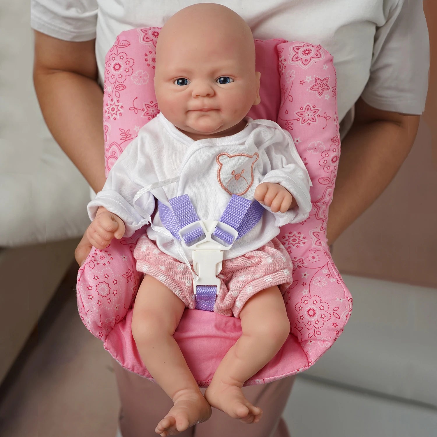 14inch Full Body Silicone Bebe Reborn Girl&quot;Coco&quot;Boy“Isaac” Doll Soft  Lifelike Baby DIY Blank Toys