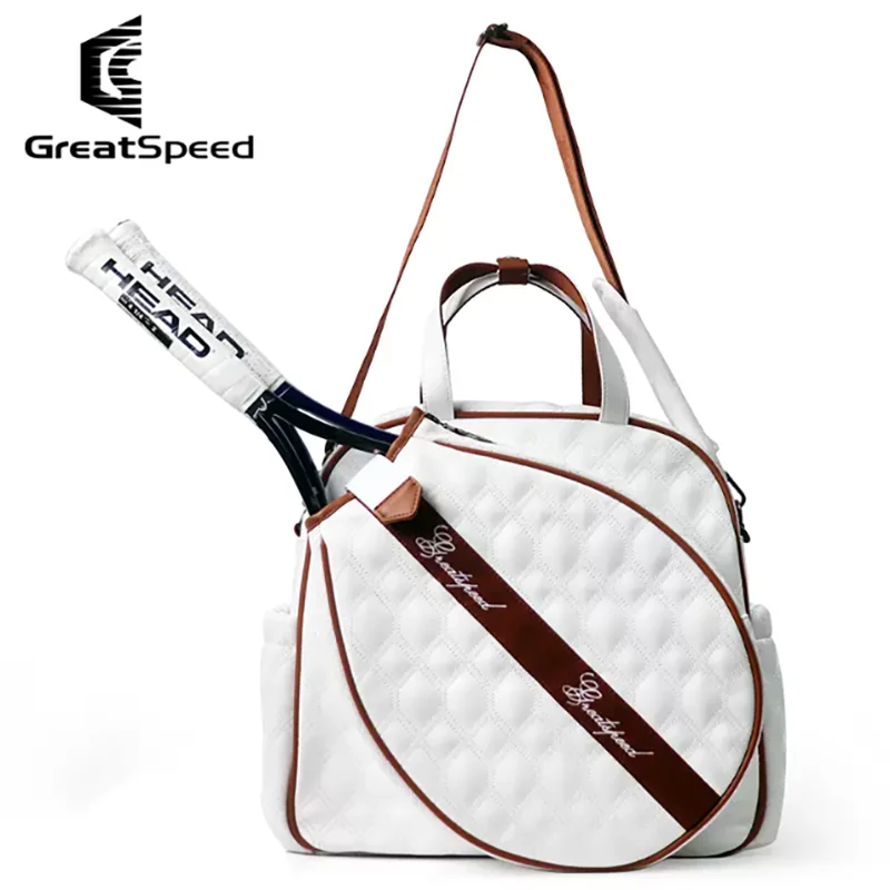 2024 New Greatspeed Tennis Badminton Raquet Sports Bag Men Women Adult Racket Pack Can Hold 2 Rackets