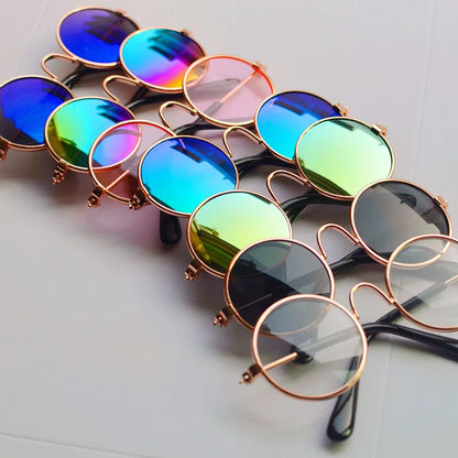 Lovely Vintage Round Cat Sunglasses