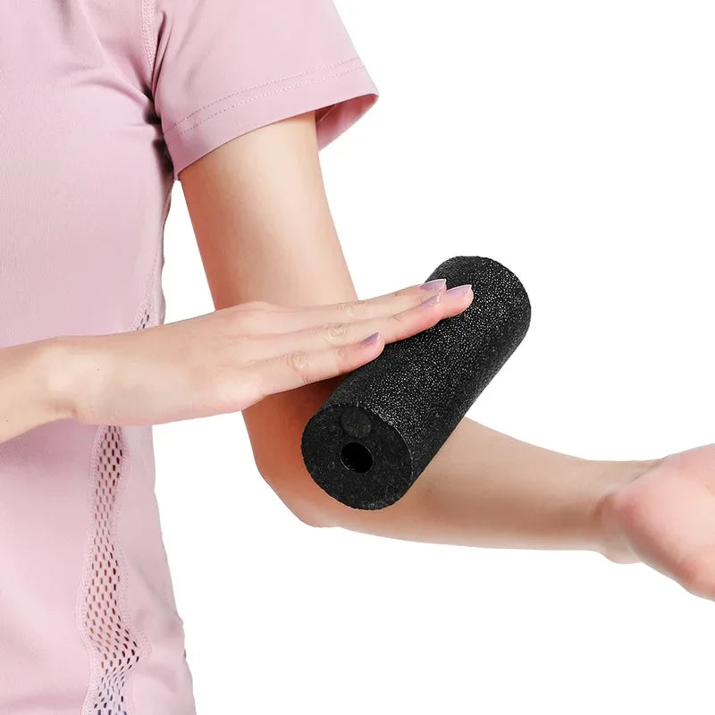 Yoga Massage Roller EPP Material 15x5.3cm Lightweight Portable Ergonomic Design Effective Muscle Relaxation Fitness Recovery