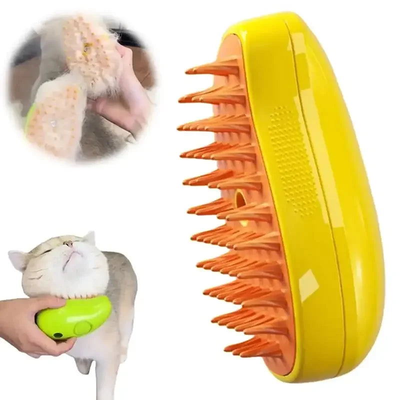 Dog/Cat Steam Brush Steam Brush 3in1