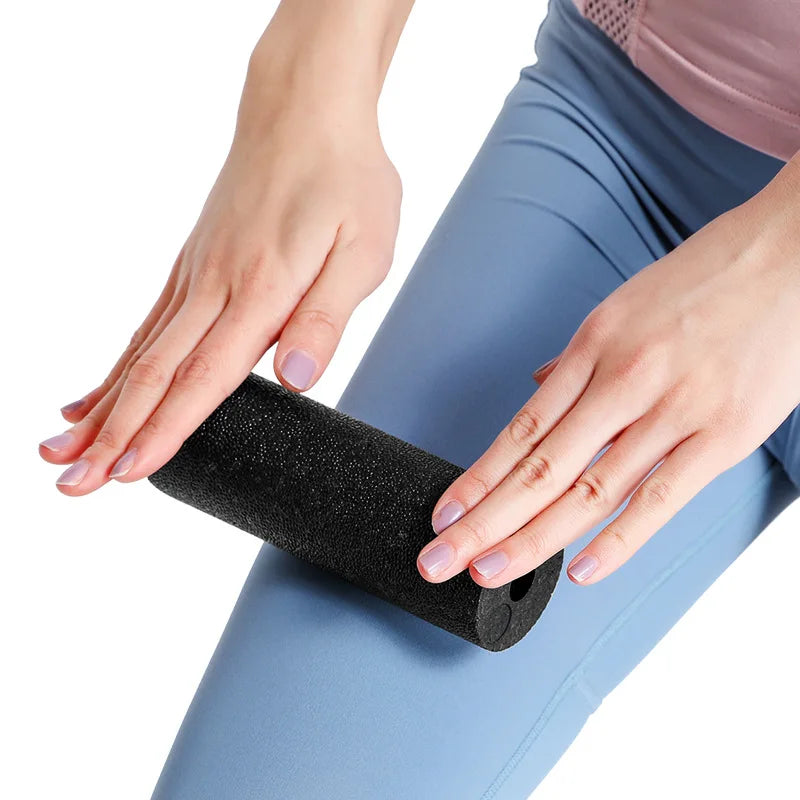 Yoga Massage Roller EPP Material 15x5.3cm Lightweight Portable Ergonomic Design Effective Muscle Relaxation Fitness Recovery
