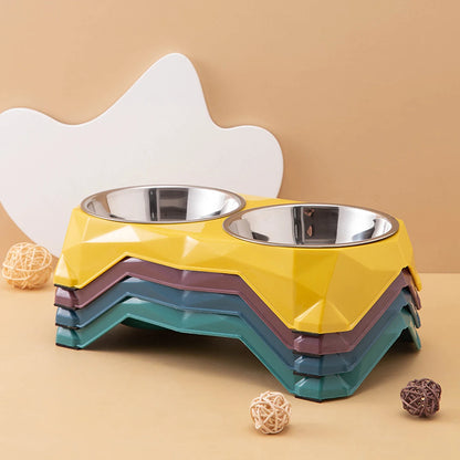 Pet Diamond Double Dowl for Dogs/Cats