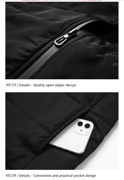 Women Coat Intelligent USB Electric Heating Thermal Warm Clothes Winter Heated Vest Plussize Men 21PCS Heated Jacket Fashion