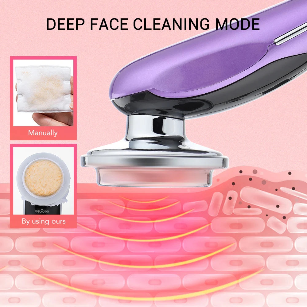 7 in 1 RF EMS Facial Massager