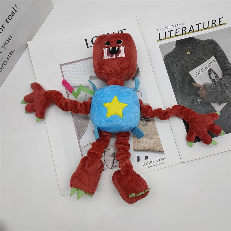 2023 New Boxy Boo Toy Cartoon Game Peripheral Dolls Red Robot Filled Wuggy Huggy Plush Dolls Holiday Gift Collection Dolls