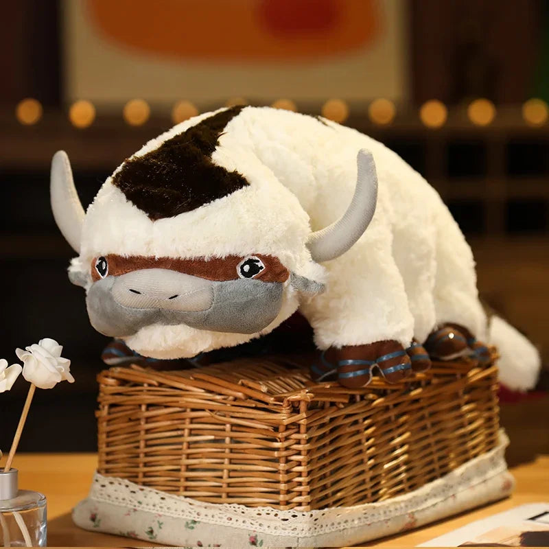 1pc 55cm Game Anime Doll Appa Cow Plush Toy Swag Fly Sky Cattle Bull Dolls Birthday Gift for Boy Birthday Home Decor Game Room