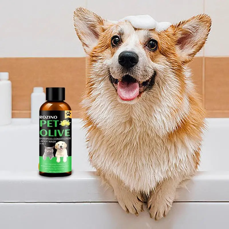 Pet Shampoo for Dogs Grooming Supplies for Cleaning Conditioning Moisturizing Smooth Cat Dog Shampoo for Sensitive Skin