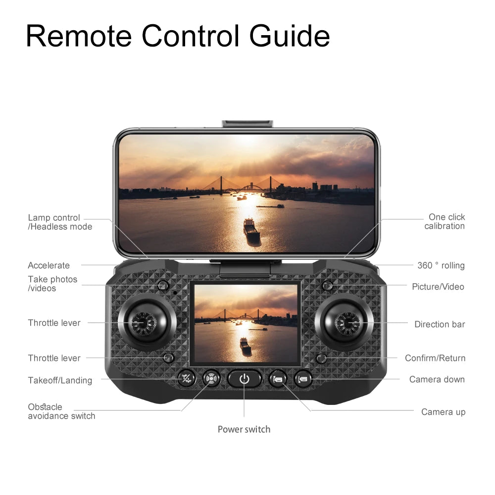Xiaomi MIJIA M6 Drone Professional 8K Camera Dron 5G WIFI FPV UAV With screen remote control RC Dron avoidance Aerial Quadcopter
