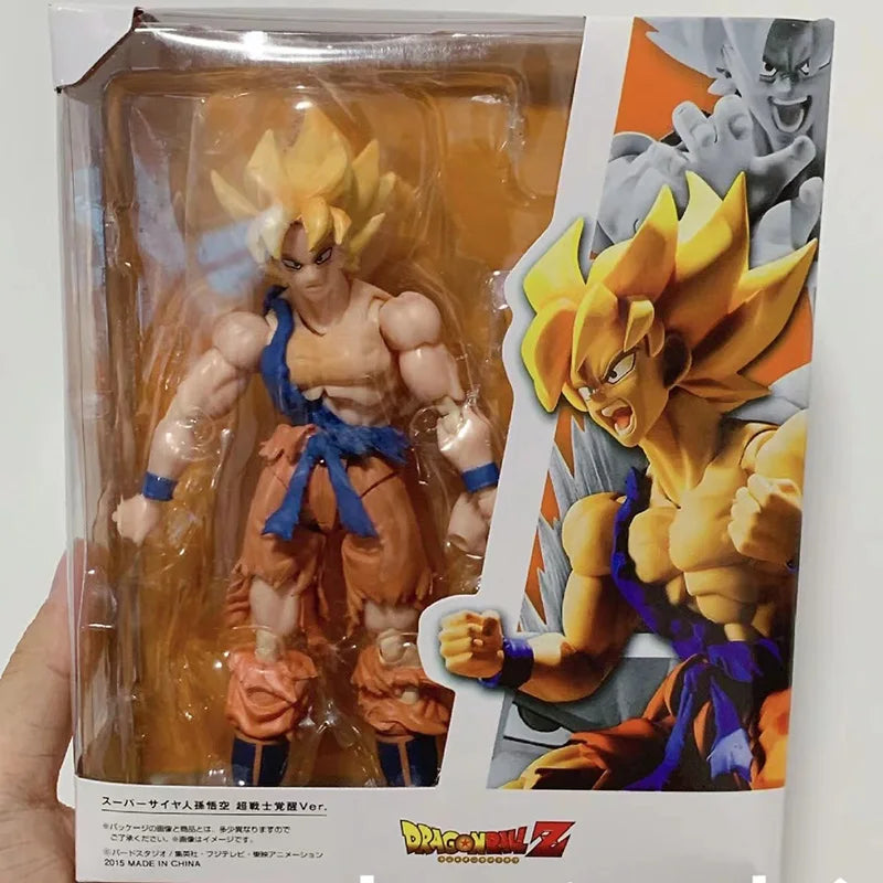 SHF Dragon Ball Super Broly Action Figure Saiya Collection Doll Anime Theater Version Figures Toy 22cm Broli Movable Model Toys