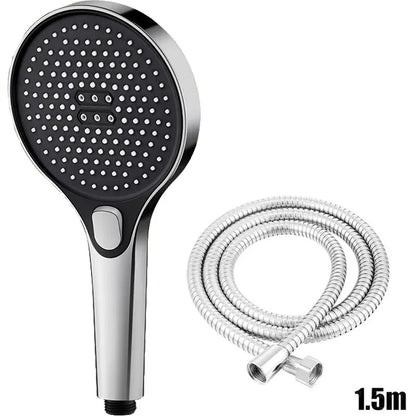 Showerhead 3 modes shower for bathroom items large panel accessories knobs showers replete portable heads parts fixture home