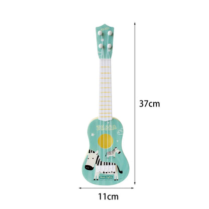 Guitar Toy Kids Toy Ukulele Educational Toys Musical Instrument Toy for Children Birthday Gifts Preschool Toddler Beginner