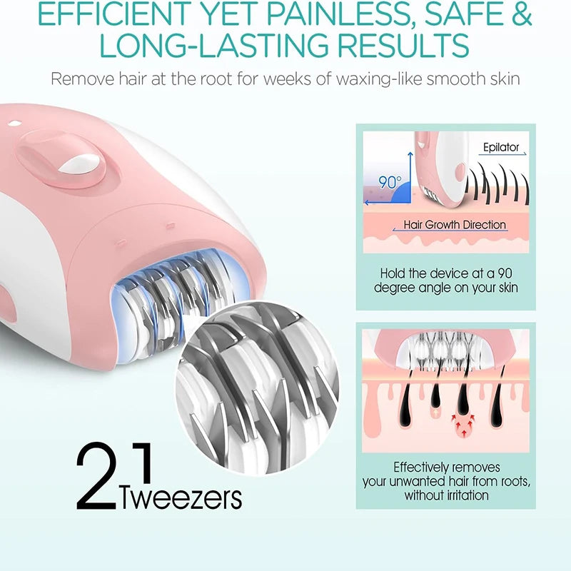 Kemei Electric Epilator for Hair Removal