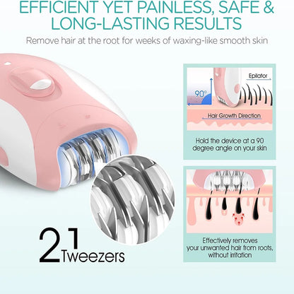 Kemei Electric Epilator for Hair Removal