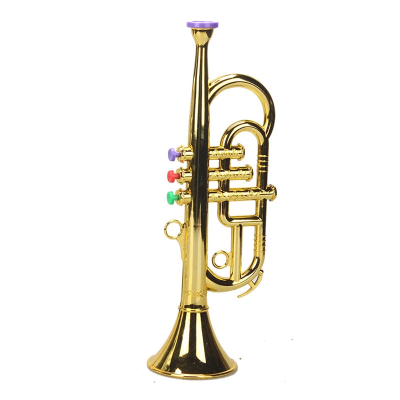 Classical Clarinet Trumpet Saxophone Imitation Musical Instrument Toys Boys Girl Early Education Learning Tool for Kids Children