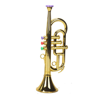 Classical Clarinet Trumpet Saxophone Imitation Musical Instrument Toys Boys Girl Early Education Learning Tool for Kids Children