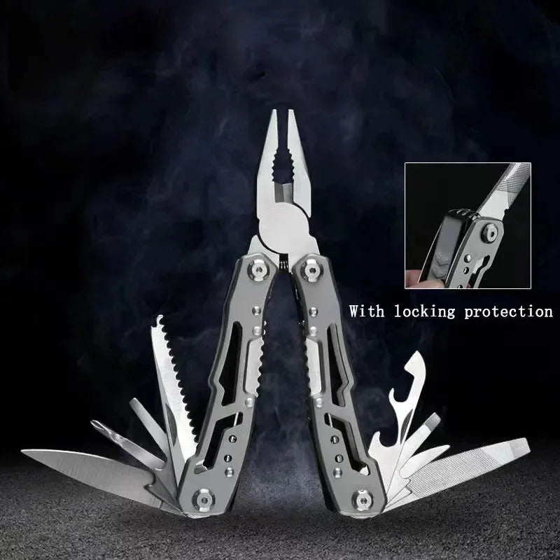 New Folding Multi-tool Pocket Knife Pliers Mini Portable Fold Outdoor