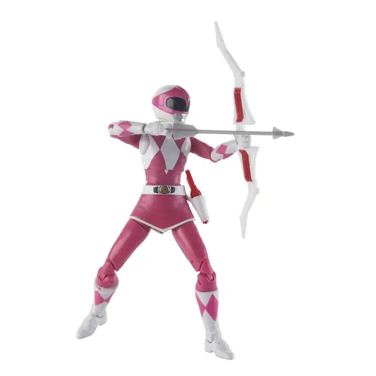 Hasbro Power Rangers Lightning Collection Pink Ranger Yellow Ranger Blue Ranger Figure Action Figure 6 Inch Collectible Toy