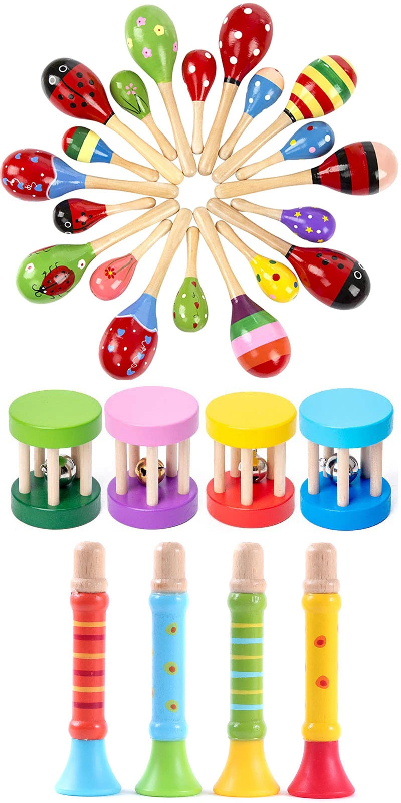 Baby Music Toys Children Musical Instruments Kids Learning Education For 3 4 5 6 Years Old Boys Girls Kinder Spielzeug