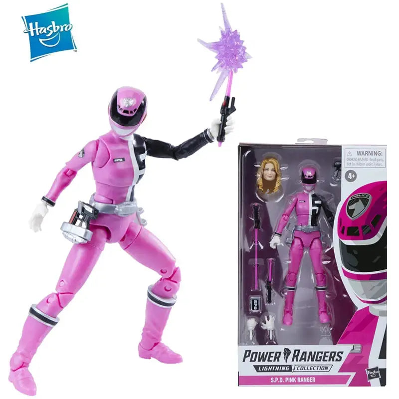 Hasbro Power Rangers Lightning Collection S.p.d. Pink Ranger 6 Inch Scale Premium Action Figure Collectible Toy