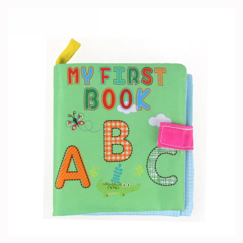 Baby Soft Cloth Book 0-36M Early Learning Toy Parent-child Interactive Montessori Puppet Educational Toy for Boy Girl Kids Gift