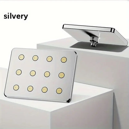 10-inch Large Shower Head Universal Large Shower Head Pressurized Anti-blocking Shower Head Bathroom Hotel Small Waist Shower