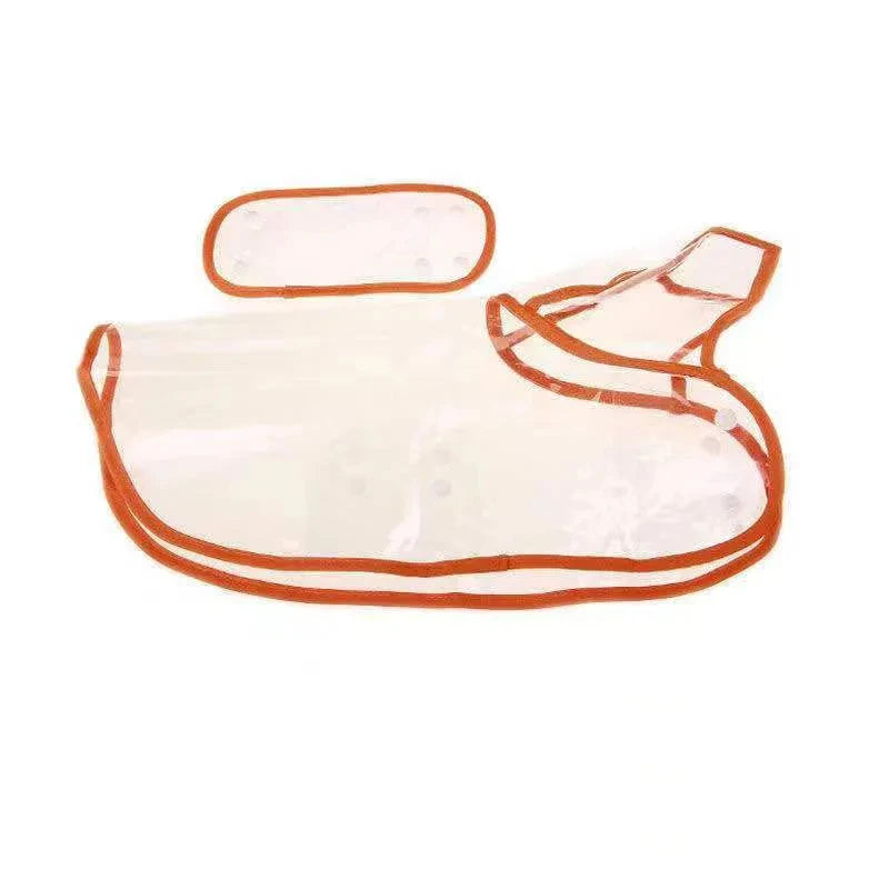 Pet Dog Puppy Transparent Rainwear Poncho