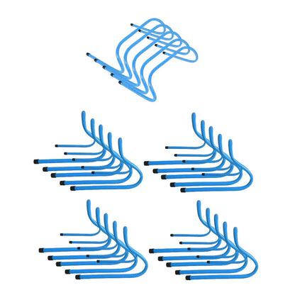 5 Pieces Agility Speed Training Hurdles Obstacles Speed Hurdles for Foot Exercise Soccer Hurdle Training Workout Outdoor Sports