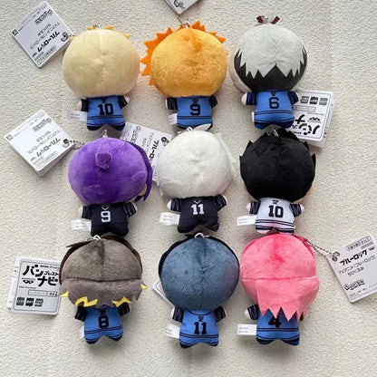 10cm New Blue Lock Plush Pendant KeyChain Isagi Yoichi Nagi Seishiro Mikage Reo Rin Itoshi Itoshi Sae Action Doll Toy Bag Gift