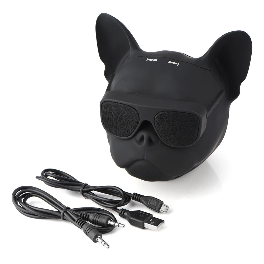 Bluetooth Speaker Portable Dog Shaped Stereo Sound Music Player Bluetooth Wireless Speaker Stereo Sound Speaker Portable Speaker