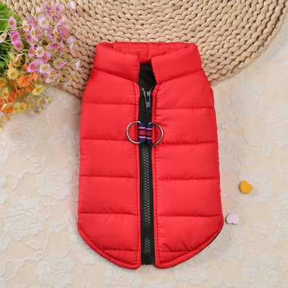 Warm Cotton Dog Vest