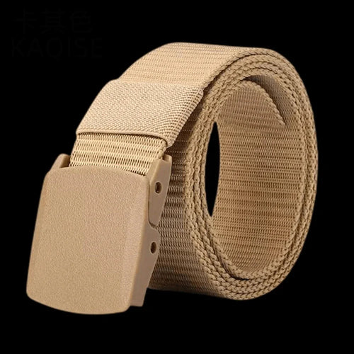 Automatic Buckle Nylon Belt, Fashionable MEN&
