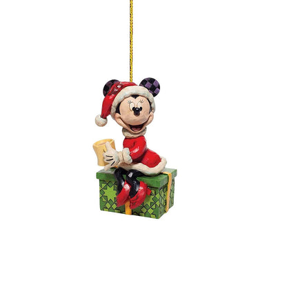 Disney Cartoon Mickey Mouse Minnie Anime Figures Christmas Decoration Acrylic Christmas Tree Acrylic Plane Pendant Kids Toys