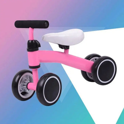 Baby Learning Walker Baby Balance Bike No Pedals Tricycle Riding Toys Kids Bicycle Balance Scooter For Ages 12-24 Months Baby