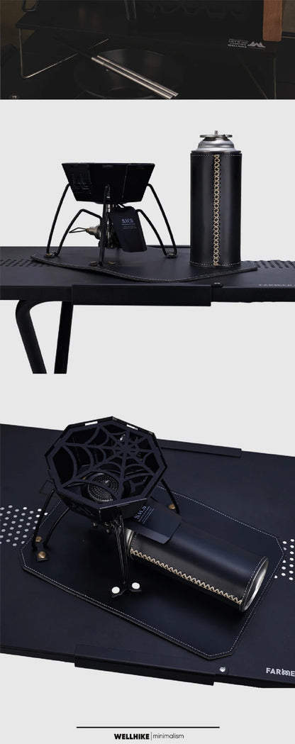 WELLHIKE New SWS Lightweight Outdoor Stove Spider Stove Folding mini Cassette Stove Camping Tableware BBQ Outdoor Tabletop Stove