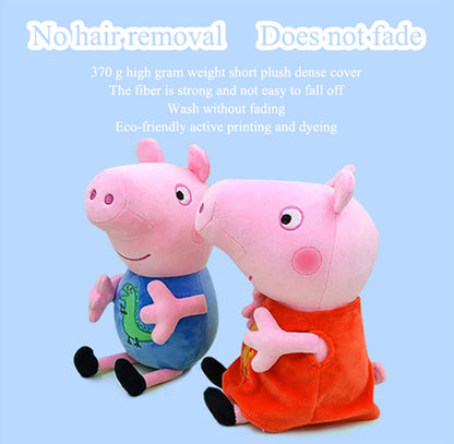 30cm Peppa Pig George Dad Mom Children&