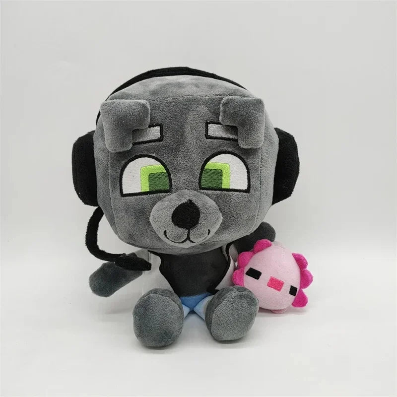 Green Bobicraft Gitd Wolf Plush Anime Toy Children Christmas Gift 20cm