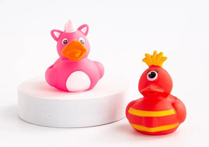 5-100pcs Rubber Duck Kids And Toddler Toy Duck Baby Bath Toys Summer Beach Shower Game Toy Birthday Gift For Children