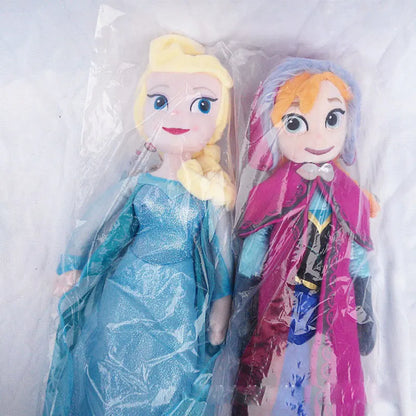 40cm Frozen Princess Anna Elsa Plush Doll Toys Snow Queen Princess Anna &amp; Elsa Soft Stuffed Toys Gifts for Girls Kids